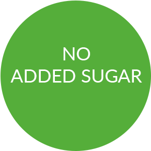 NO ADDED SUGAR NO ADDED SUGAR